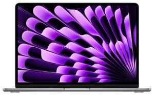 foto del prodotto 13 inch macbook air apple m2 chip with 8 core cpu and 8 core gpu 16gb 256gb grigio siderale