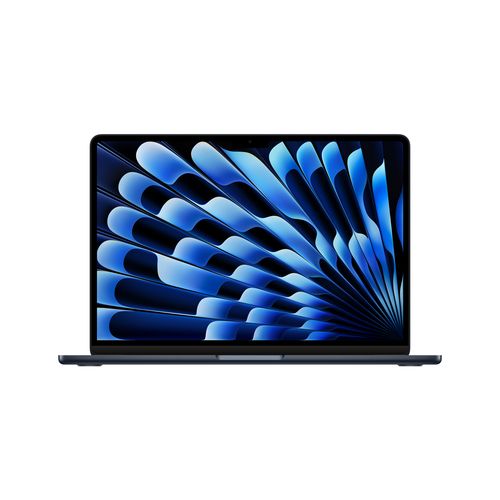 foto del prodotto 13 inch macbook air apple m3 chip with 8 core cpu and 10 core gpu 24gb 512gb ssd mezzanotte