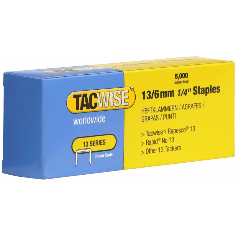 foto del prodotto 13 - punti metallici da 6 mm (confezione da 5000) - tacwise