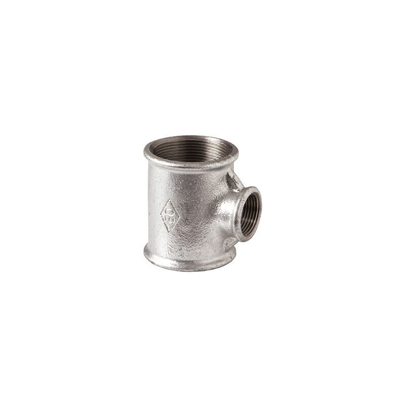 foto del prodotto 130r tee riduzione 2 x 2 x 11 4 in ghisa zincata 13005886