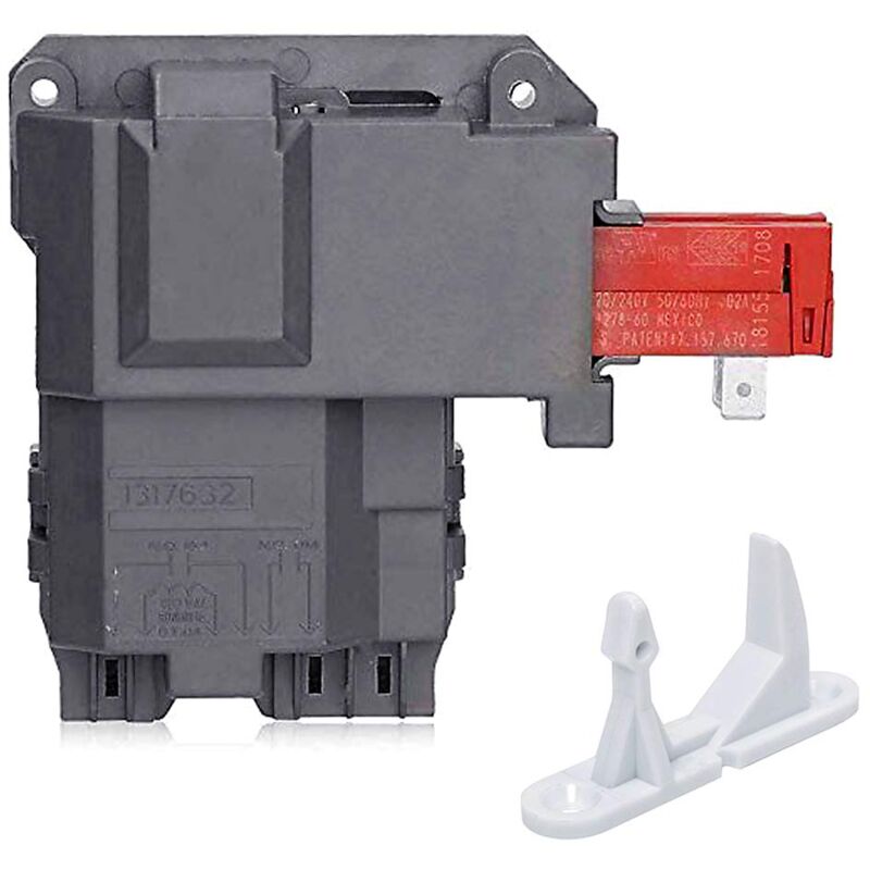 foto del prodotto 131763202 131763256 interruttore di blocco porta con incontro porta per frigidaire electrolux kenmore crosley ge 13176332 131763200 131763200