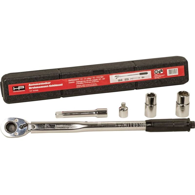 foto del prodotto 13228 chiave dinamometrica con cricchetto reversibile 1 2 12.5 mm 40 210 nm hp autozubeh r