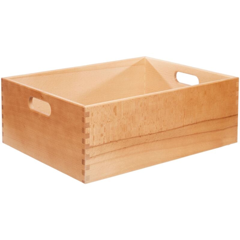 foto del prodotto 13308 scatola multiuso, legno, beige, 40x30x15 cm zeller