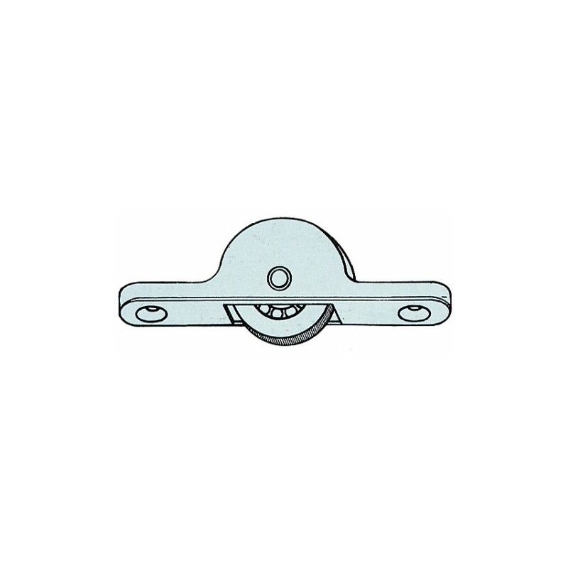 foto del prodotto 1333 carrello c ruota delrin d 18 mm 50 pz omge