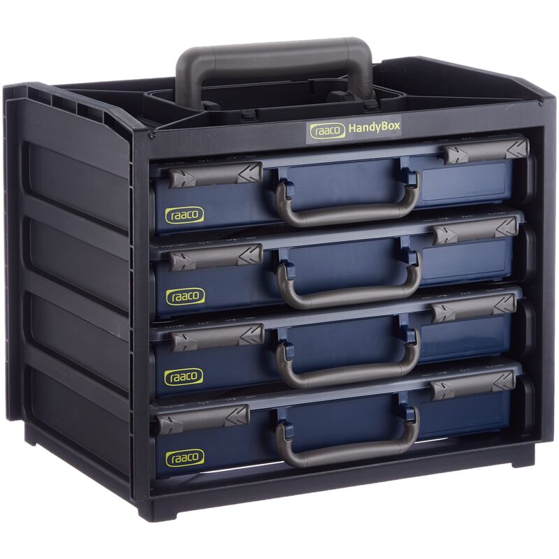 foto del prodotto 136242, handybox, equipaggiato, 55 x 4, nero raaco