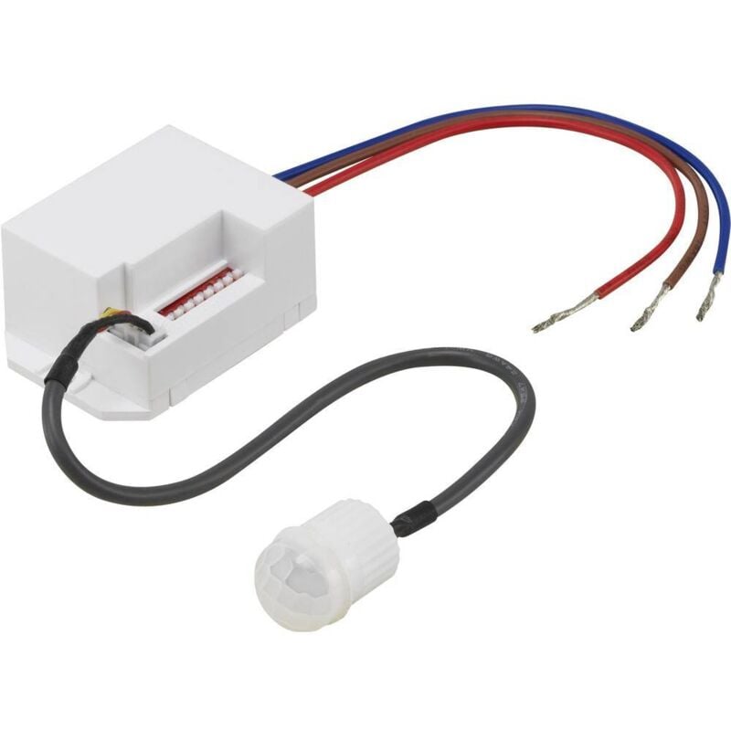 foto del prodotto 1362990 ad incasso, soffitto rilevatore di movimento ad infrarossi passivo pir 360 relè bianco ip20 - renkforce