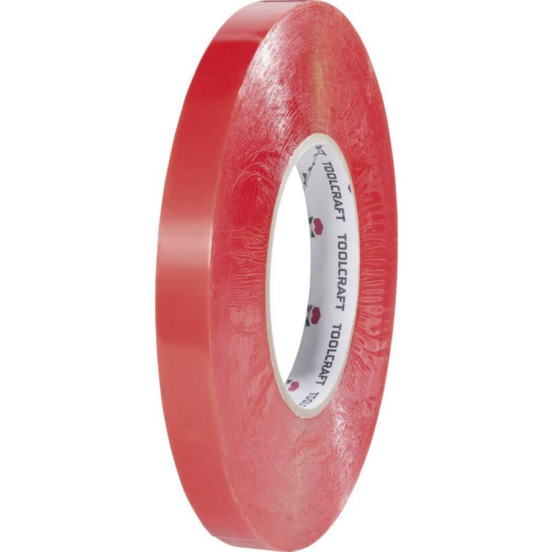 foto del prodotto 1397p1550c 1397p1550c nastro biadesivo trasparente l x l 50 m x 15 mm 1 pz. toolcraft