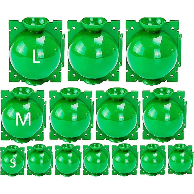 foto del prodotto 14 pezzi scatola per radicazione piante sfera di propagazione, scatola per innesto sfera di propagazione ad alta pressione dispositivo per