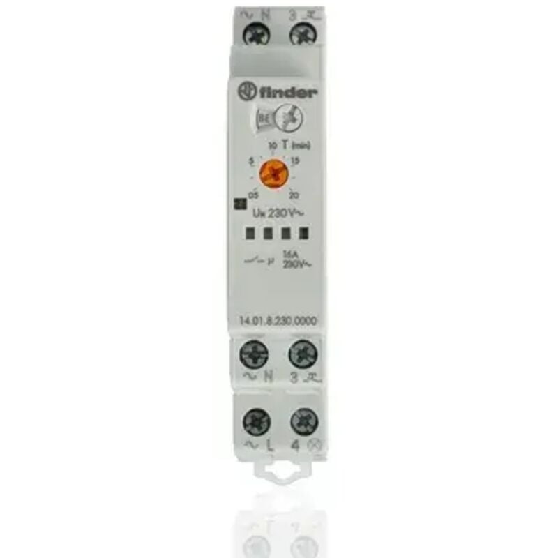 foto del prodotto 140182300000 temporizzatore luce scale 8 funzioni 16a finder