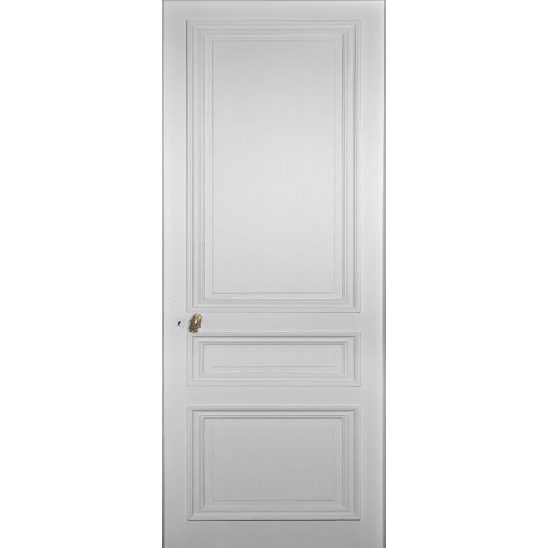foto del prodotto 141037 adesivo per pareti e porte, formato grande, trompe l oeil porta porta bianca, 204 x 83 cm plage