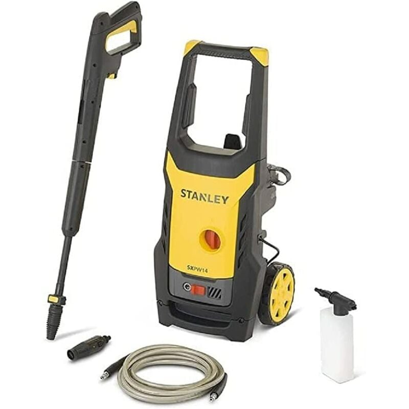 foto del prodotto 14127 sxpw14e idropulitrice con motore universale 110 bar 1400 w stanley
