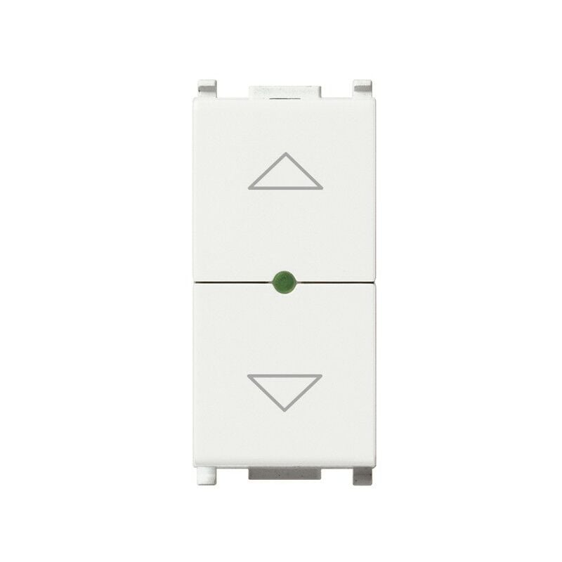 foto del prodotto 14196 plana commutatore elettronico centralizzabile quid per tapparella cos 0,6 2 a 220 240 v 50 60 hz, memorizzazione di posizione vimar