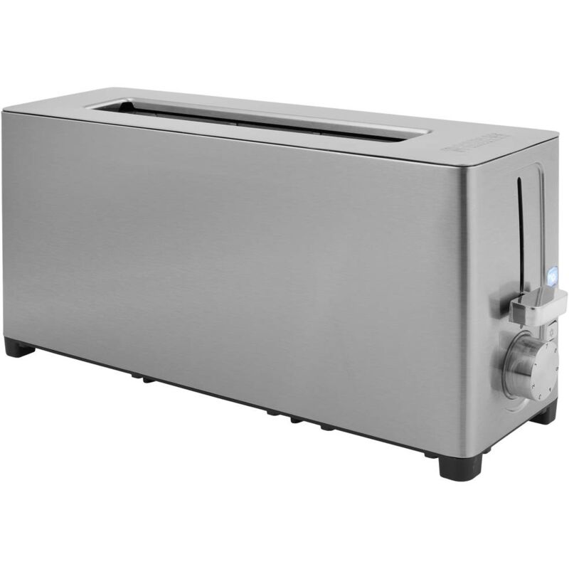 foto del prodotto 142401 tostapane lungo con griglia scaldabriosche acciaio inox princess