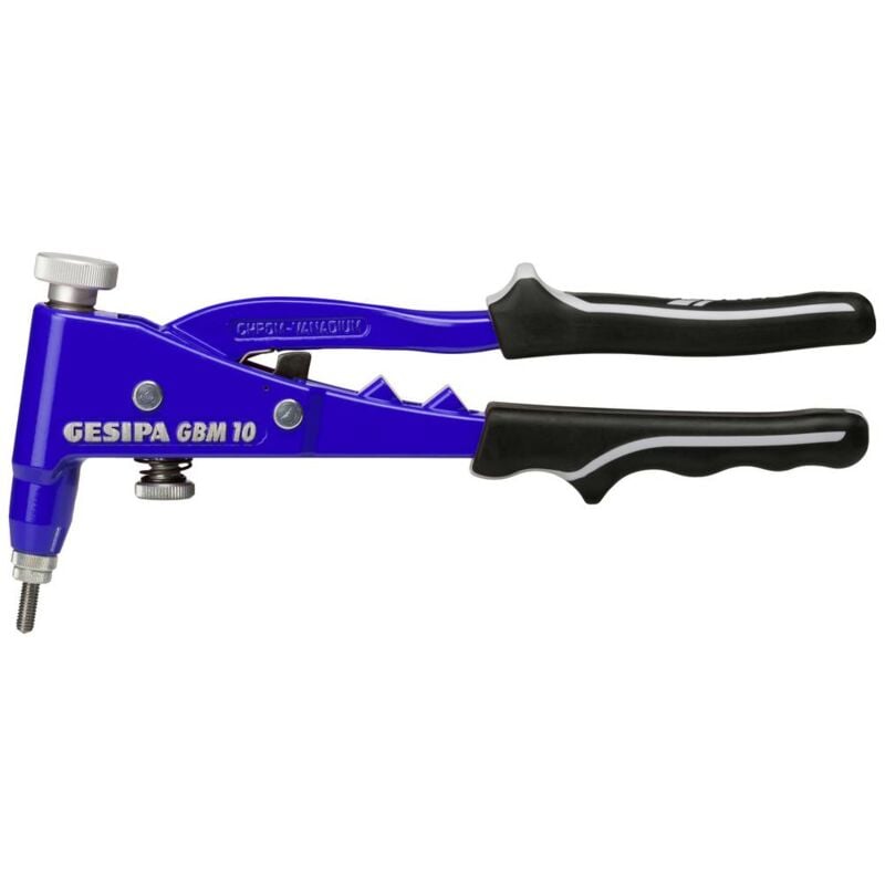 foto del prodotto 1434761 gbm 10 rivetto cieco dado utensile manuale, blu nero gesipa