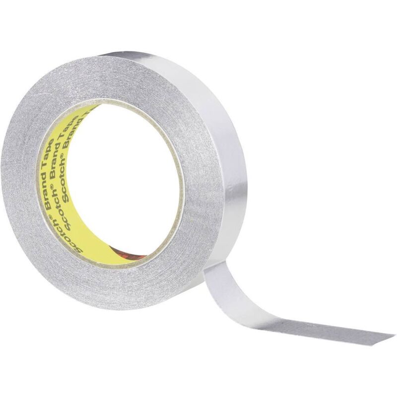 foto del prodotto 1436f 14365050 nastro adesivo in alluminio argento l x l 50 m x 50 mm 1 pz. 3m