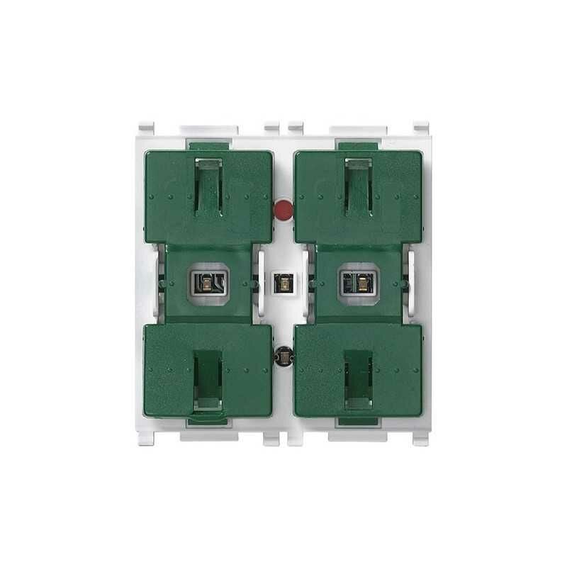 foto del prodotto 14527 due pulsanti basculanti att. tapparelle plana