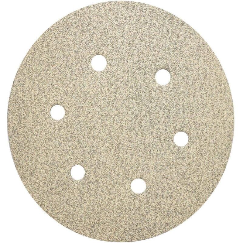 foto del prodotto 146946 dischi con supporto de papel con fissaggio a velcro, ps 33 ck, 80 grana, diametro 150 mm, gl s3 forma de perforazione klingspor