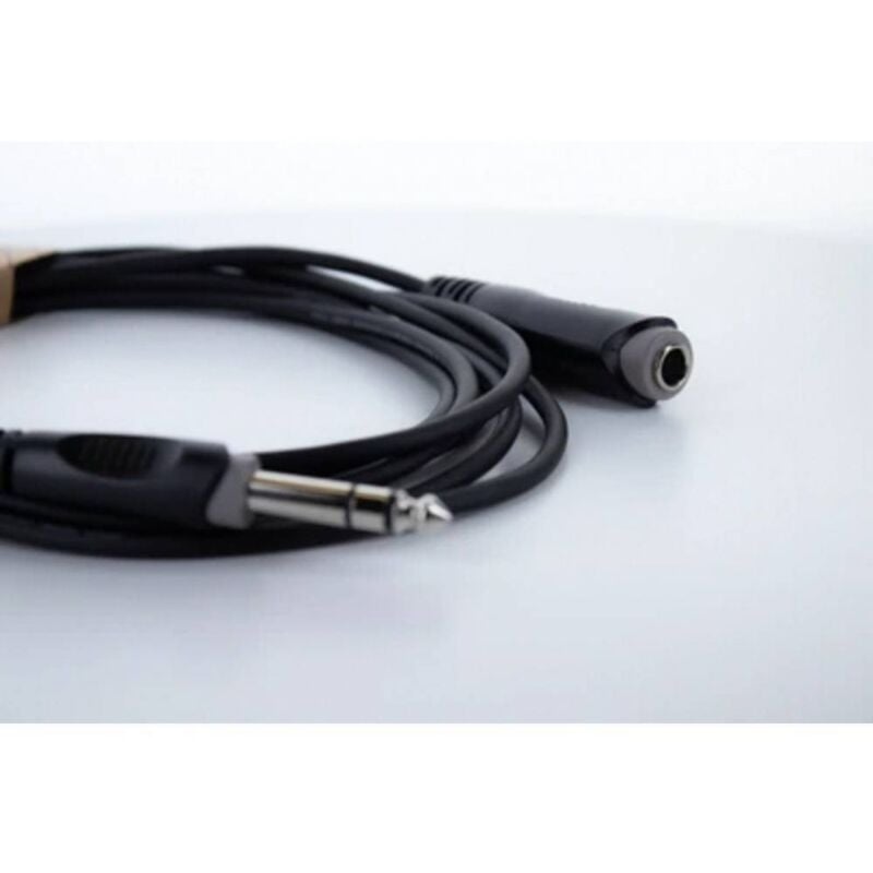 foto del prodotto 14824 jack audio cavo 1x spina jack da 6.3 mm stereo 1x presa jack da 6.3 mm stereo 3 m nero guaina in cordial