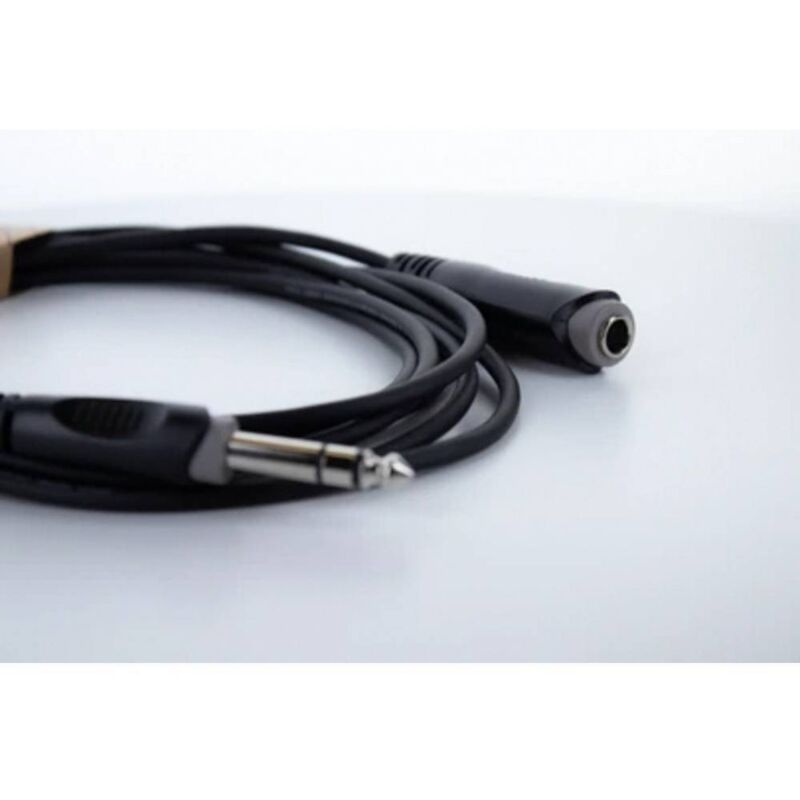 foto del prodotto 14825 jack audio cavo 1x spina jack da 6.3 mm stereo 1x presa jack da 6.3 mm stereo 5 m nero guaina in cordial