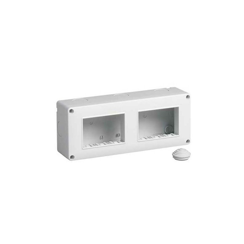 foto del prodotto 14827 contenitore ip40 6m 3x2 orizzontale plana