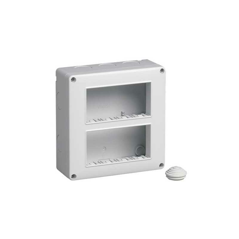 foto del prodotto 14832 contenitore ip40 8m 4x2 verticale plana