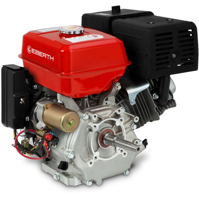 foto del prodotto 15 cv 11,03 kw motore a benzina, albero conico 22 mm , avviamento elettrico, batteria 17ah 12v, karting, basso consumo d olio, 4 tempi, 1 cilindro,