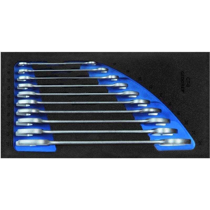 foto del prodotto 1500 ct1 6 set di chiavi doppie a forchetta in modulo check tool