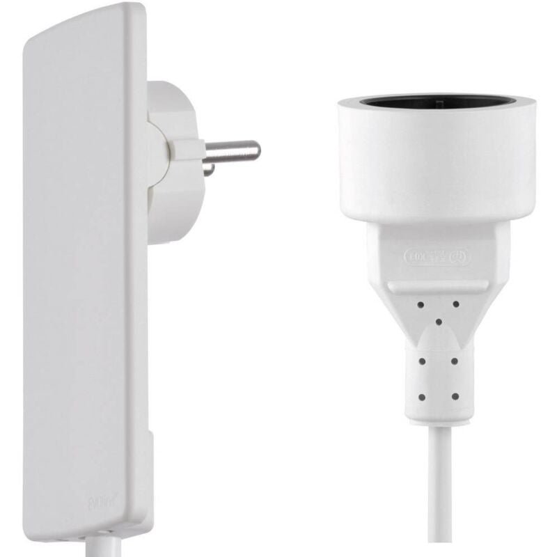 foto del prodotto 151000155300 alimentazione prolunga 16 a bianco 1.50 m h05vv f 3g 1,5 mm evoline