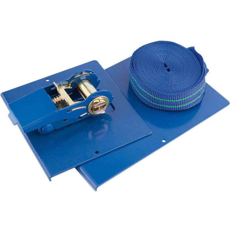foto del prodotto 15205 cinghie di fissaggio per pavimenti, lunghezza 5 m, colore blu draper