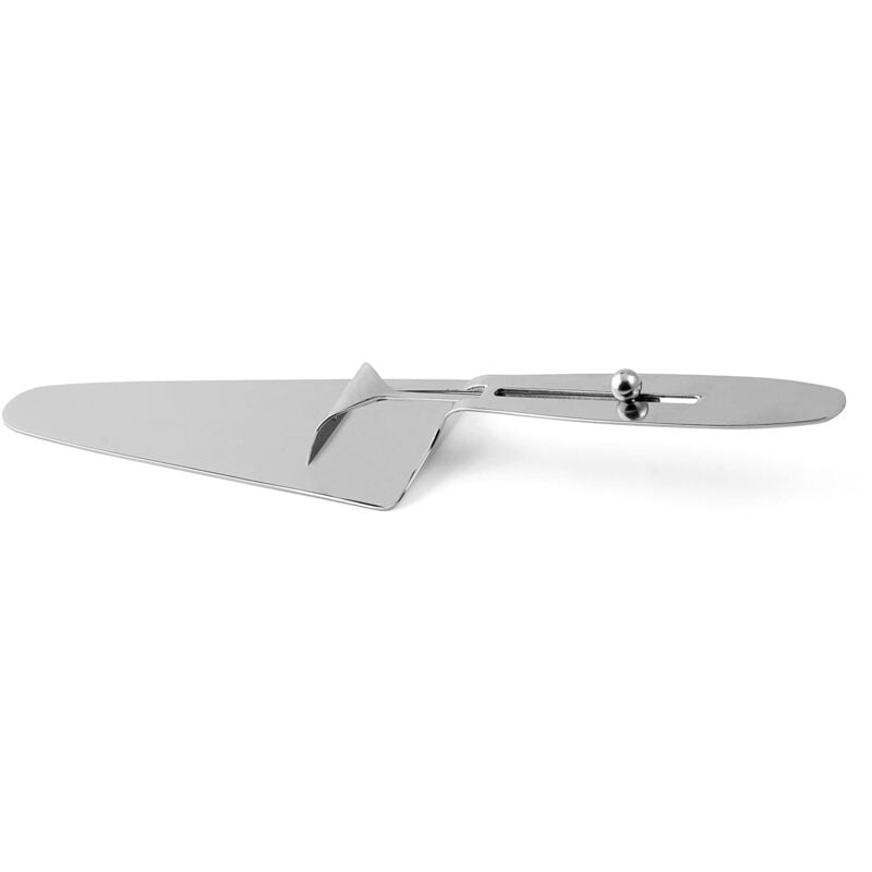 foto del prodotto 15209 paletta per torta con cursore, acciaio inossidabile, argento, 24 x 7 x 4 cm weis