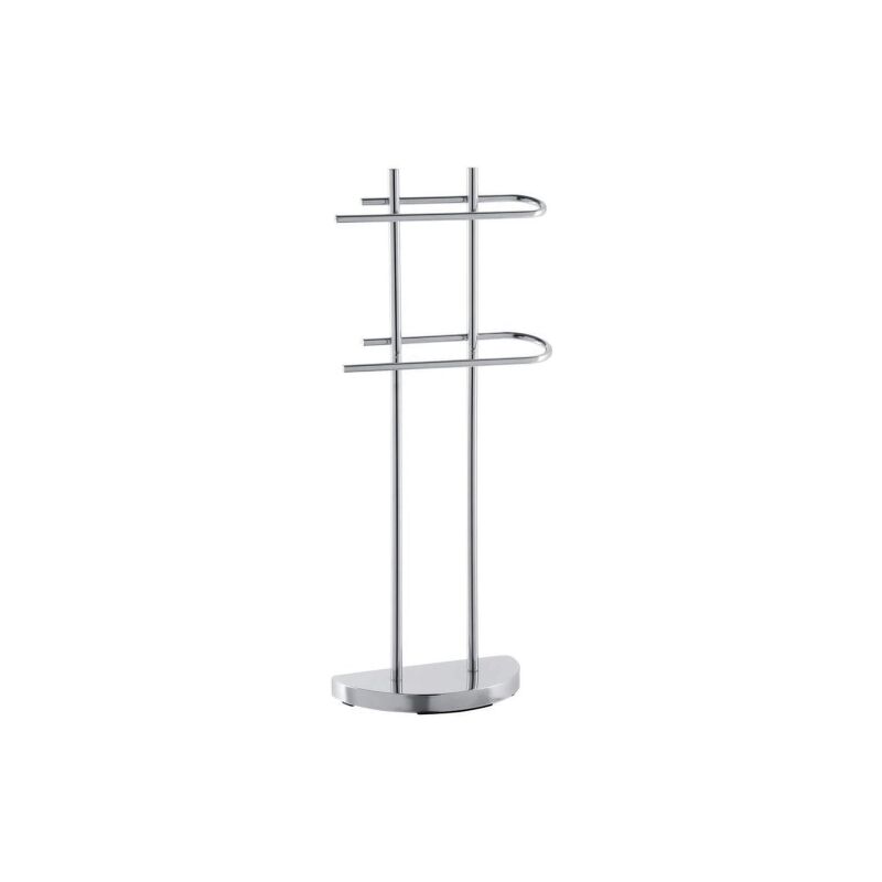 foto del prodotto 154007 b piantana asciugamani con 2 bracci cm 87 h cromo feridras