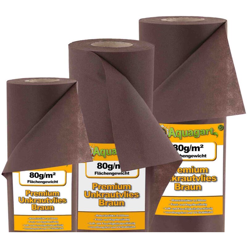 foto del prodotto 154m tessuto non tessuto per orto, tessuto non tessuto antierbacce, tessuto non tessuto per pacciamatura 80g larghezza 1,4m marrone
