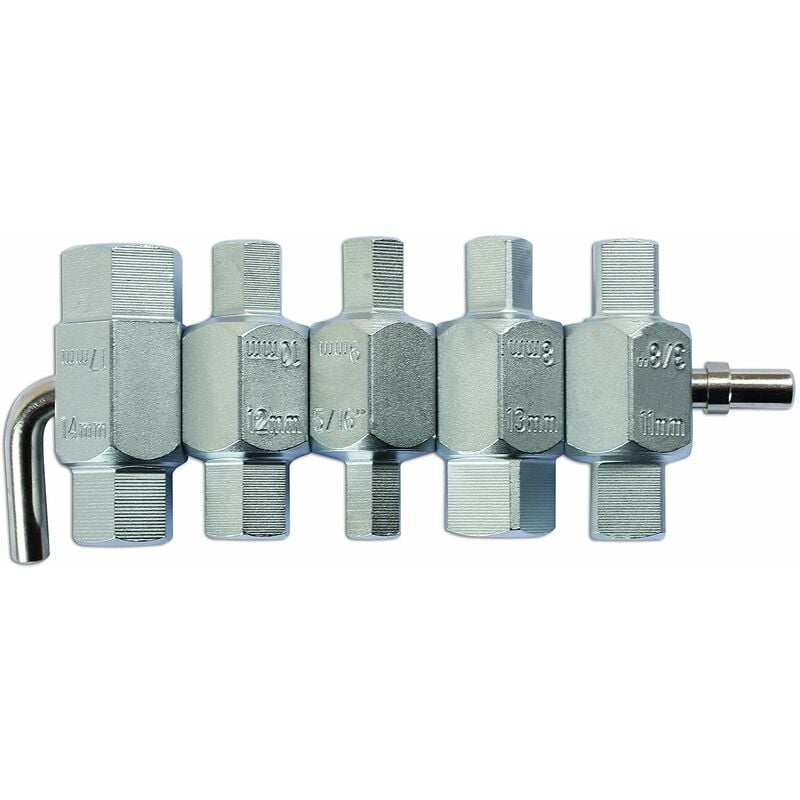 foto del prodotto 1580 set chiave di drenaggio, 5 pezzi laser