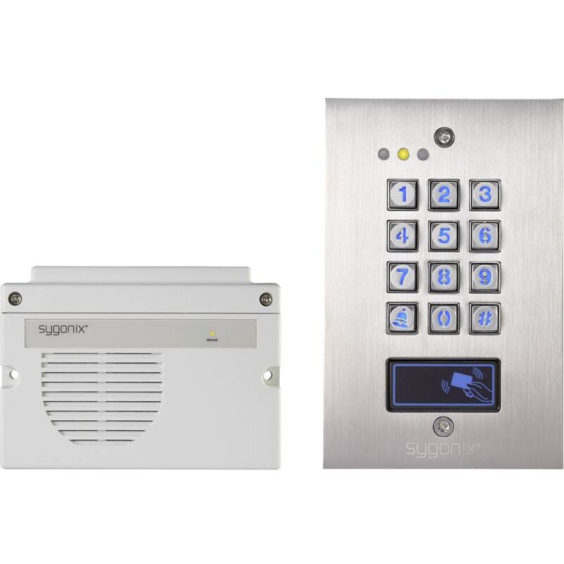foto del prodotto 1582021 serratura con codice da incasso ip66 con tastiera illuminata, con unit di valutazione separata sygonix