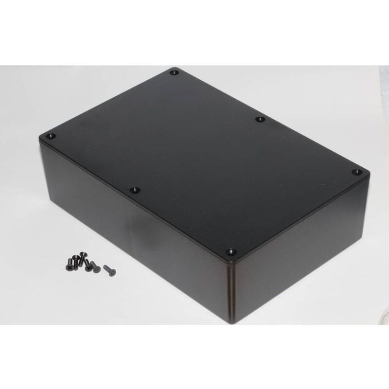 foto del prodotto 1591xxfbk contenitore universale 221 x 150 x 64 abs nero 1 pz. hammond electronics