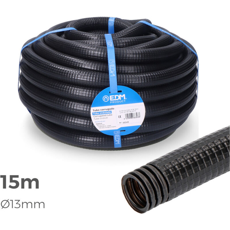 foto del prodotto 15m pvc nero ce