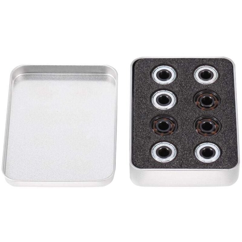 foto del prodotto 16 cuscinetti a sfera in ceramica 608 ad alta velocit 8x22x7mm per pattini a rotelle in linea per migliorare la velocit 