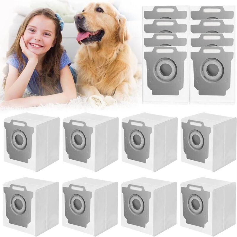 foto del prodotto 16 sacchetti di aspirazione compatibili con i sacchetti irobot roomba serie i s j, irobot roomba i7 i7plus i3 3550 i4 4552 i6 j7 7550 i8 
