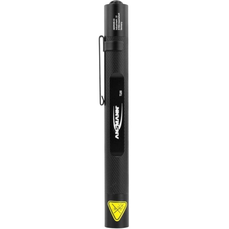 foto del prodotto 1600 0160 future t120 lampada a forma di penna penlight a batteria led monocolore 115 mm nero ansmann