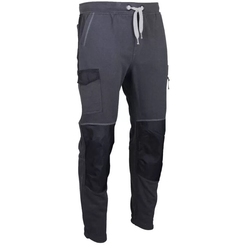 foto del prodotto 1601 s pantalon lma 1601 techno taille s gris noir en molleton