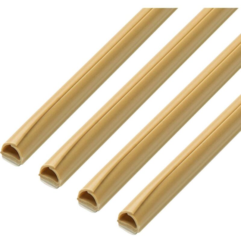 foto del prodotto 160695 canalina passacavi l x l x a 7 x 7 x 1000 mm 1 kit beige cablefix
