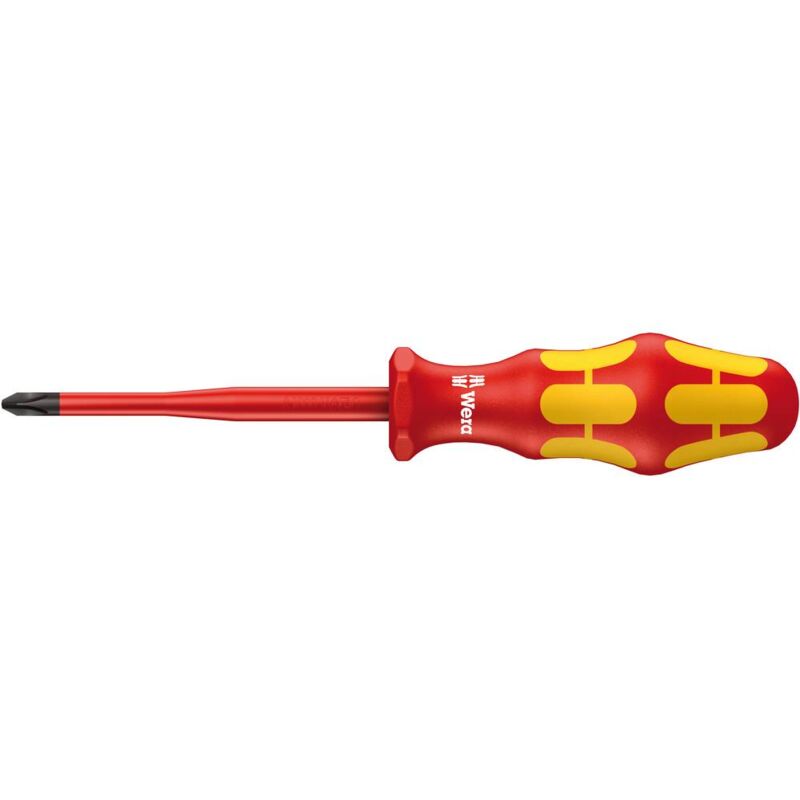 foto del prodotto 162 is 05006451001 vde cacciavite a croce ph 2 lunghezza della lama 100 mm - wera