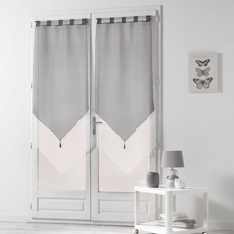 foto del prodotto 1620391 tende a vela, 2x60 160 cm, colore bianco grigio douceur d int rieur