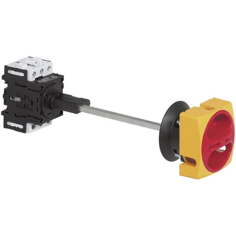 foto del prodotto 165109 sezionatore con la barra di chiusura 32 a 1 x 90 giallo, rosso 1 pz. baco