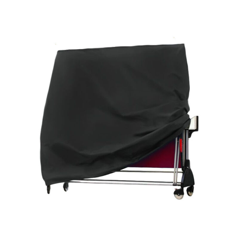 foto del prodotto 165x70x185cm copertura protettiva per tavolo da ping pong 210d oxford, nero