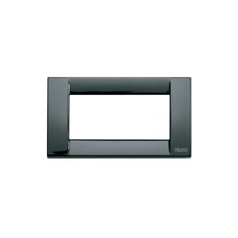 foto del prodotto 16734.11 placca classica 4m nero idea
