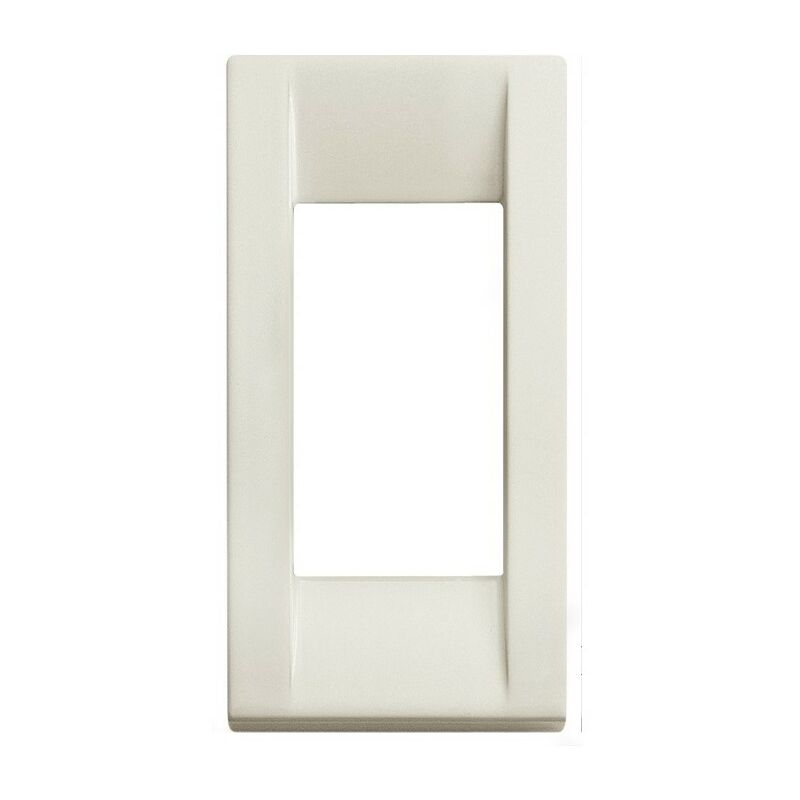 foto del prodotto 16786.04 - placca classica 1m - cornice - tecnopolimero - bianco idea - vimar