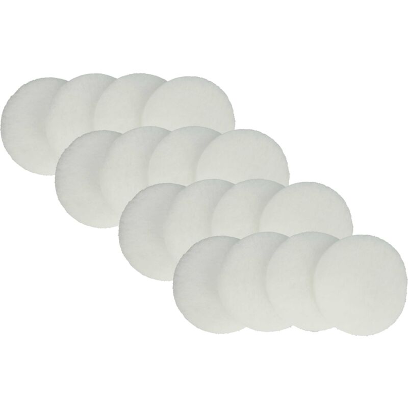 foto del prodotto 16x filtro antipolline sostituisce zehnder 527006550 per sistema di ventilazione filtro dell aria bianco vhbw