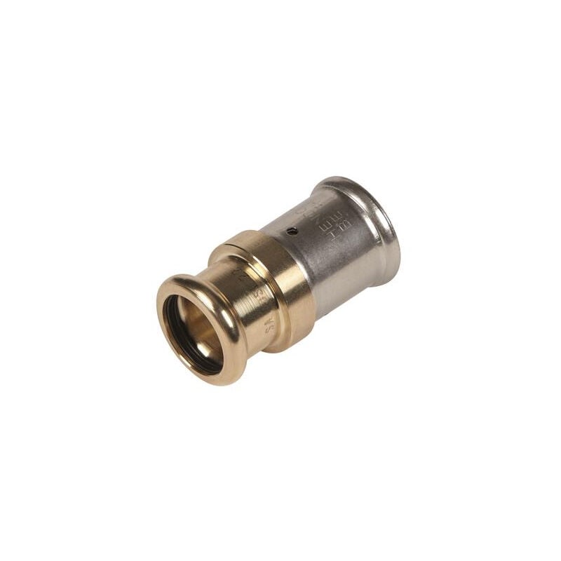 foto del prodotto 16x16 manicotto a crimpare in rame multistrato in ottone 36p 1616p henco