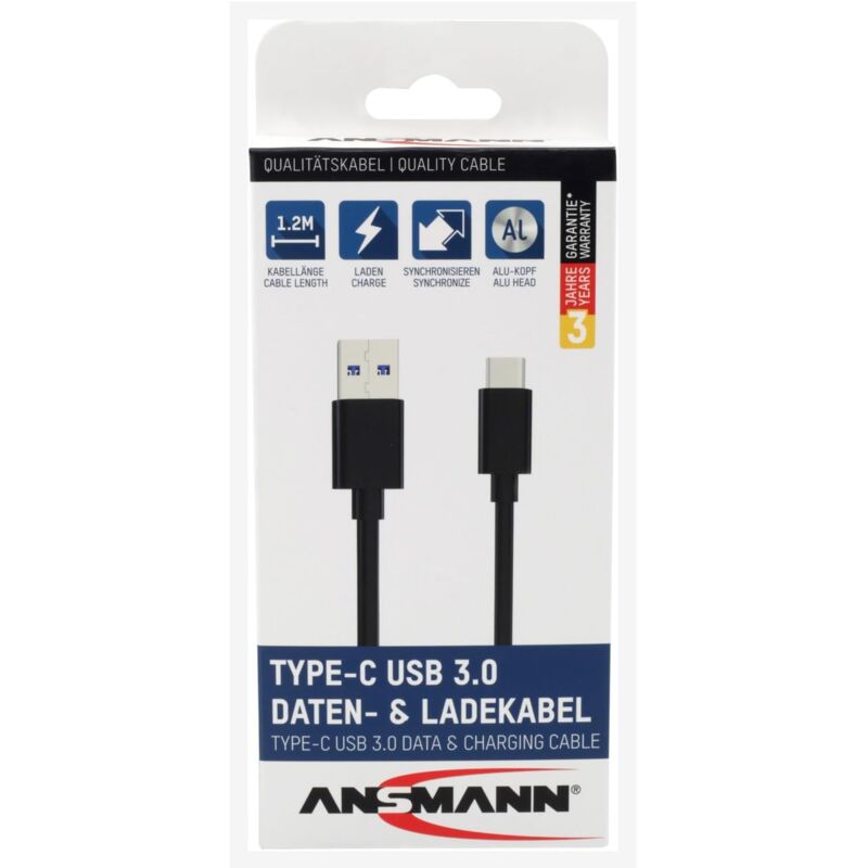foto del prodotto 1700 0080 cavo dati e ricarica usb type... ansmann